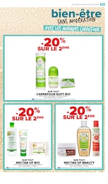 Prix et réduction Bio dans le prospectus Carrefour Market en cours Offre Bio dans le catalogue Carrefour Market du moment à la page 55