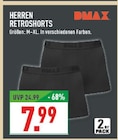 Herren Retroshorts im Angebot bei Marktkauf in Münster Herren Retroshorts Angebote von DMAX bei Marktkauf Münster für 7,99 €