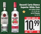 Carta Blanca oder Superior White Rum von Bacardi im aktuellen EDEKA Prospekt