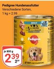 Hundenassfutter Angebote von Pedigree bei GLOBUS Gotha für 2,39 €