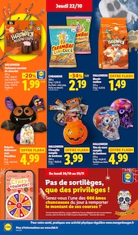 Promotion Peluche Enfant dans le prospectus Lidl, valable du 22/10/2026 au 28/10/2026 Promo Peluche Enfant dans le catalogue Lidl du moment à la page 30