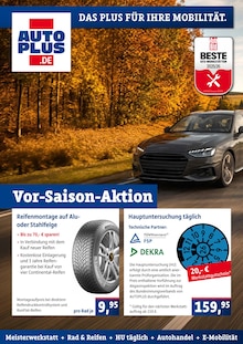 AUTOPLUS Prospekt Vor-Saison-Aktion mit 6 Seiten