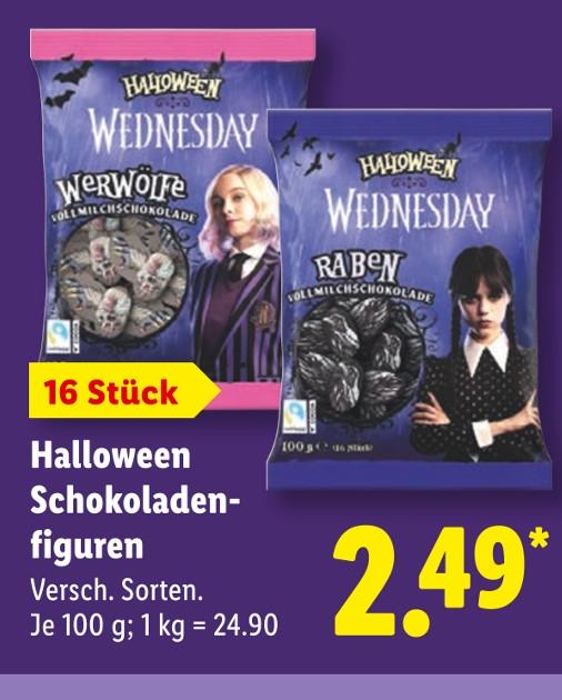 Halloween Schokoladenfiguren
