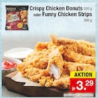 Crispy Chicken Donuts oder Funny Chicken Strips von Gut & Günstig im aktuellen Zimmermann Prospekt