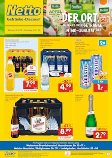 Netto Marken-Discount Prospekt DER ORT, AN DEM DU IMMER AUSGEZEICHNETE PREISE FINDEST. mit 2 Seiten