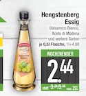 Essig Balsamico Bianco im Angebot bei EDEKA in Augsburg Essig Balsamico Bianco Angebote von Hengstenberg bei EDEKA Augsburg für 2,44 €