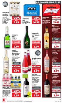 Bier im Kaufland Prospekt "Hier bin ich richtig" mit 76 Seiten (Detmold)