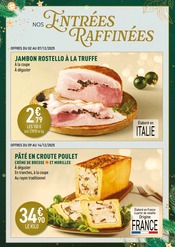 Poulet Angebote im Prospekt "UN NOËL POUR GRANDS GOURMANDS ET À PETIT PRIX !" von Rayon Boucherie Carrefour auf Seite 5