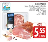 EDEKA - Kasseler Nacken Angebot im Prospekt Kasseler Nacken bei EDEKA im Prospekt "" für 5,55 €