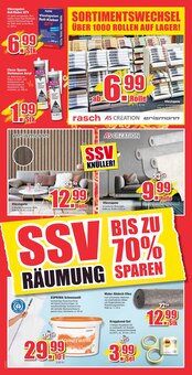 Farbe im aktuellen wohnstore Petzold Prospekt (Cottbus) Farbe im wohnstore Petzold Prospekt "ALLES MUSS RAUS!" mit 10 Seiten (Cottbus)