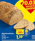 Meisterbrot mit Saaten im Angebot bei Lidl in Villingen-Schwenningen Meisterbrot mit Saaten Angebote bei Lidl Villingen-Schwenningen für 1,39 €