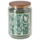 Duftkerze im Glas, 2 Dochte/Deckel Zypresse & Eukalyptus/dunkelgrün 100 Std. von JÄMTSKOGEN im aktuellen IKEA Prospekt