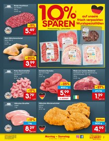 Hähnchenbrust im Netto Marken-Discount Prospekt "Aktuelle Angebote" mit 60 Seiten (Mannheim)