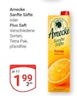 Sanfte Säfte im Angebot bei GLOBUS in Krefeld Sanfte Säfte Angebote von Amecke bei GLOBUS Krefeld für 1,99 €