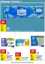 Prix et réduction Mouchoirs dans le prospectus Carrefour en cours Offre Mouchoirs dans le catalogue Carrefour du moment à la page 48