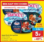 Zarte Heringsfilets Angebote von Appel bei Netto Marken-Discount Lehrte für 5,00 €
