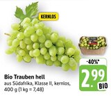 Bio Trauben hell im Angebot bei EDEKA in Mannheim Bio Trauben hell Angebote bei EDEKA Mannheim für 2,99 €