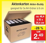 Aktenkarton Akten-Buddy im Angebot bei Zimmermann in Oldenburg Aktenkarton Akten-Buddy Angebote bei Zimmermann Oldenburg für 2,49 €