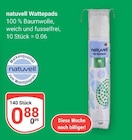 Wattepads im Angebot bei GLOBUS in Bochum Wattepads Angebote von natuvell bei GLOBUS Bochum für 0,88 €