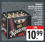 Edel Pils Angebote von Köstritzer bei EDEKA Hoyerswerda für 10,99 €