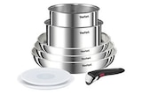 Batterie de cuisine Tefal BATTERIE DE CUISINE 8 PIECES INGENIO EMOTION INDUCTION ET FOUR L8968S04 - Tefal dans le catalogue Darty