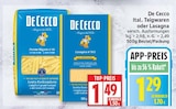 Penne Rigate n°41 von De Cecco im aktuellen EDEKA Prospekt