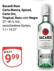 Rum Carta Blanca Angebote von Bacardí bei GLOBUS Hoyerswerda für 9,99 €