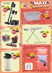 Promos Aspirateur Balai dans le catalogue "MAXI anniversaire !" de Maxi Bazar Aspirateur Balai en promo dans le catalogue Maxi Bazar à la page 18