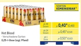 Energy Drink von Hot Blood im aktuellen METRO Prospekt für 0,48 €
