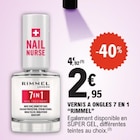 Vernis à ongles 7 en 1 - RIMMEL à 2,95 € dans le catalogue E.Leclerc
