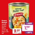 Eintopf von Erasco im aktuellen Netto Marken-Discount Prospekt für 1,99 €