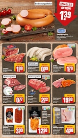 Bratwurst im REWE Prospekt in Düsseldorf Aktueller REWE Prospekt mit Bratwurst, "Dein Markt", Seite 12