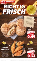 Kaufland Croissant im Prospekt 