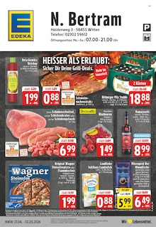 Kaffee im EDEKA Prospekt "Aktuelle Angebote" mit 24 Seiten (Witten)