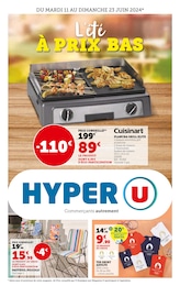 Prospectus Supermarchés de Hyper U à Lewarde: "L'été à prix bas", 56 pages, 11/06/2024 - 23/06/2024