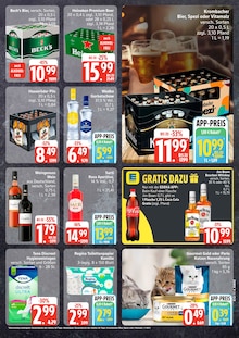 Coca Cola im EDEKA Prospekt "Top Angebote" mit 12 Seiten (Wismar)