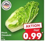 Kaufland Gummersbach - Dtsch. Chinakohl Angebot im Prospekt Dtsch. Chinakohl bei Kaufland im Gummersbach Prospekt für 0,99 €