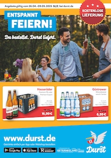 Durst.de Prospekt Du bestellst. Durst liefert. mit 2 Seiten