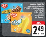 Aktuelles Family Eis Angebot bei E center in Chemnitz ab 2,49 €