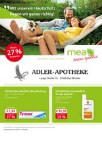 mea - meine apotheke Prospekt für Bad Münder mit 4 Seiten mea - meine apotheke Prospekt für Bad Münder: "Unsere August-Angebote", 4 Seiten, 01.08.2020 - 31.08.2020