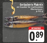 Geräucherte Makrele bei EDEKA im Steinheim Prospekt für 0,89 €