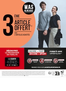 Prospectus Sport 2000 à Saint-Étienne-de-Fontbellon, "2=3 POUR 2 ARTICLES ACHETÉS", 2 pages de promos valables du 29/09/2025 au 12/10/2025