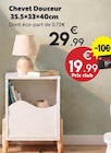 Chevet Douceur - Maxi Bazar Chevet Douceur à 19,99 € dans le catalogue Maxi Bazar