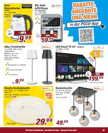 LED Fernseher Angebot im aktuellen POCO Prospekt auf Seite 21