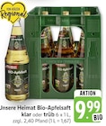 Bio-Apfelsaft klar bei EDEKA im Prospekt "" für 9,99 €