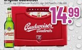 Original Budweiser bei Trinkgut im Hemsbach Prospekt für 14,99 €
