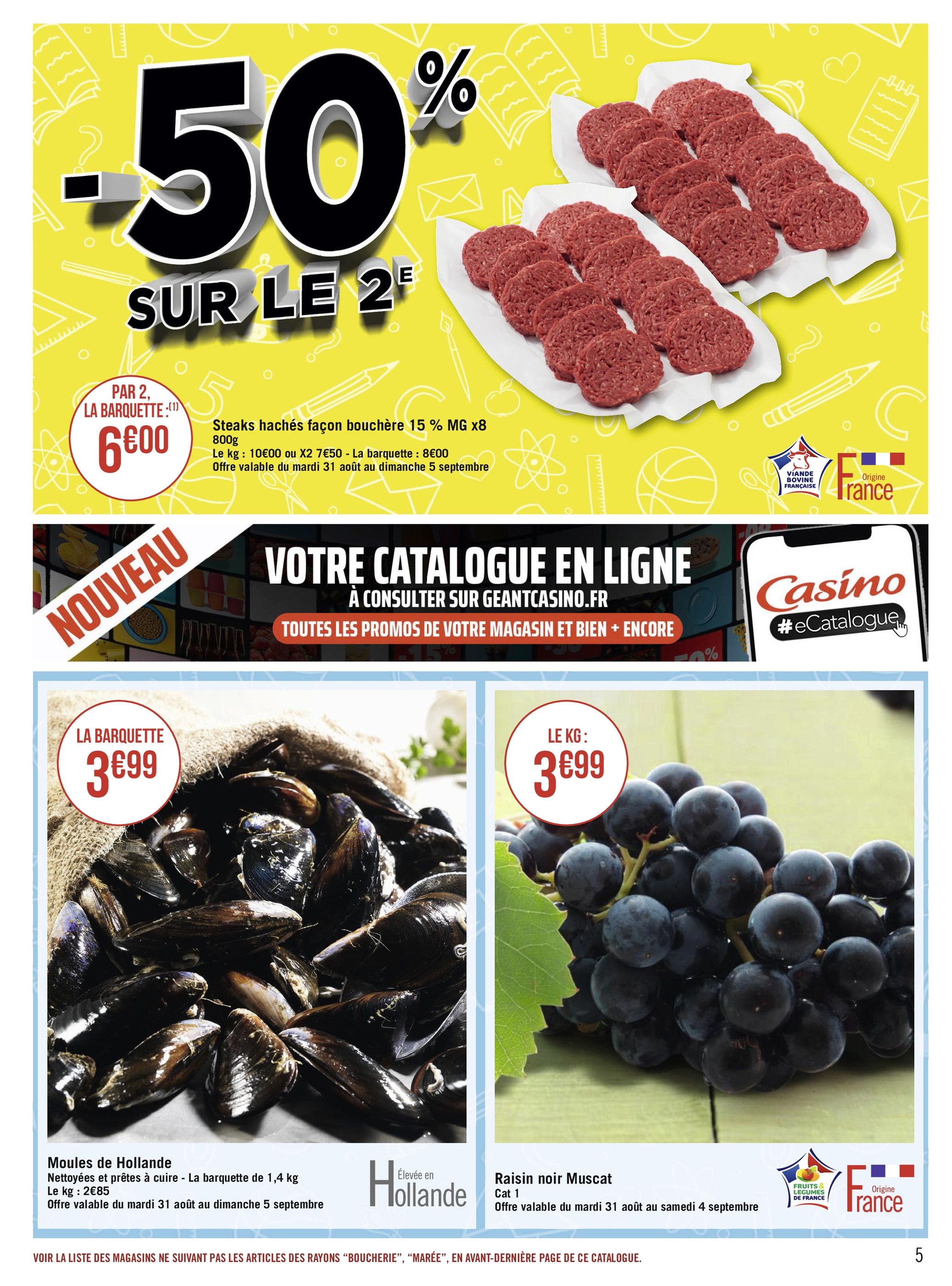 E.Leclerc Plateau De Fruits De Mer » Prix et promos dans le catalogue de la semaine