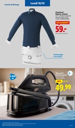 Prix et réduction Chemise dans le prospectus Lidl en cours Offre Chemise dans le catalogue Lidl du moment à la page 69