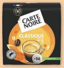 Promo CAFE DOSETTES CARTE NOIRE COMPATIBLES à 1,86 € dans le catalogue Hyper U à Saint-Michel-sur-Loire