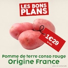 So.bio Châteaubernard - Promo Pomme de terre conso rouge Promo Pomme de terre conso rouge à 1,29 € dans le catalogue So.bio à Châteaubernard